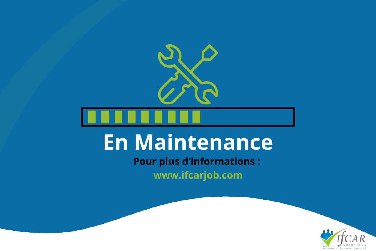 Maintenance en cours